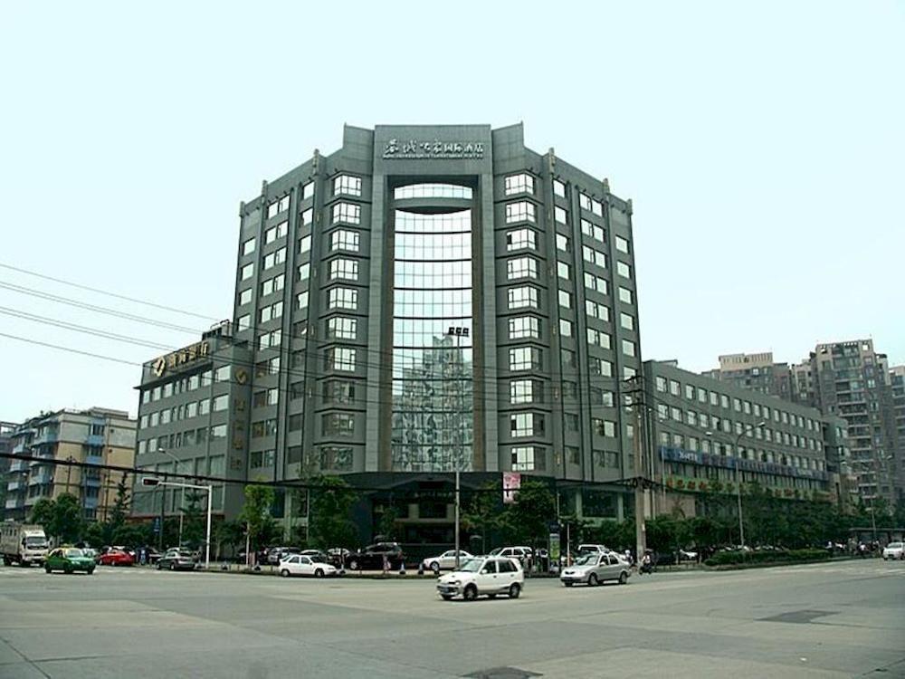 Rong Impression International Hotel Chengdu Bagian luar foto