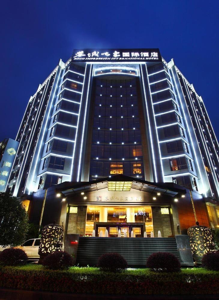 Rong Impression International Hotel Chengdu Bagian luar foto
